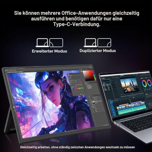 Tpsmtdis 18,5 Zoll 120Hz Portable Gaming Monitor 1080P – Ansicht 6