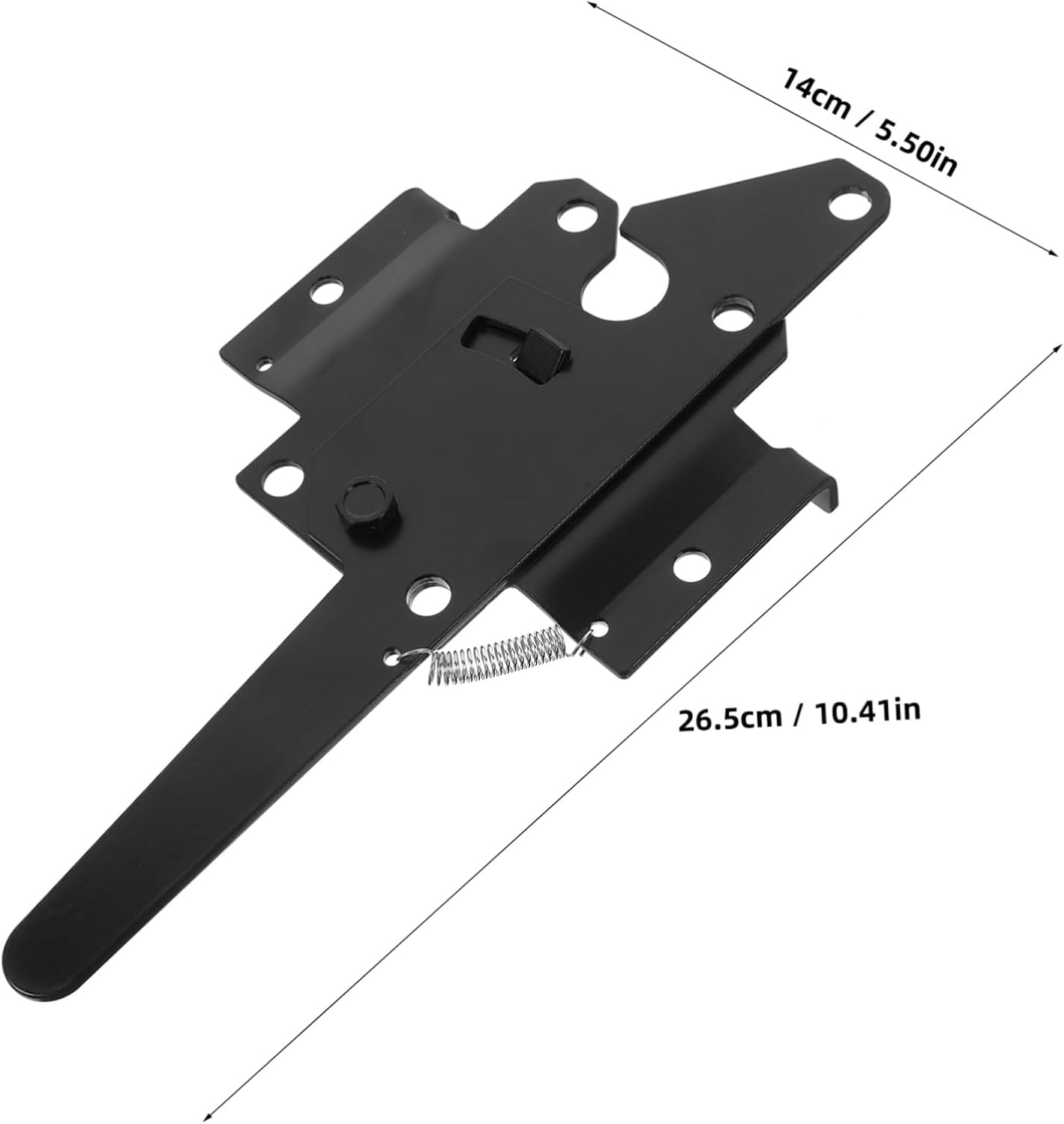 Uonlytech 1Set Heavy Duty Gate Hinge Latch Durable Construction for Wooden Fence for Farm and Garden Gates User Friendly Installation Classic Design for Outdoor Elegance
