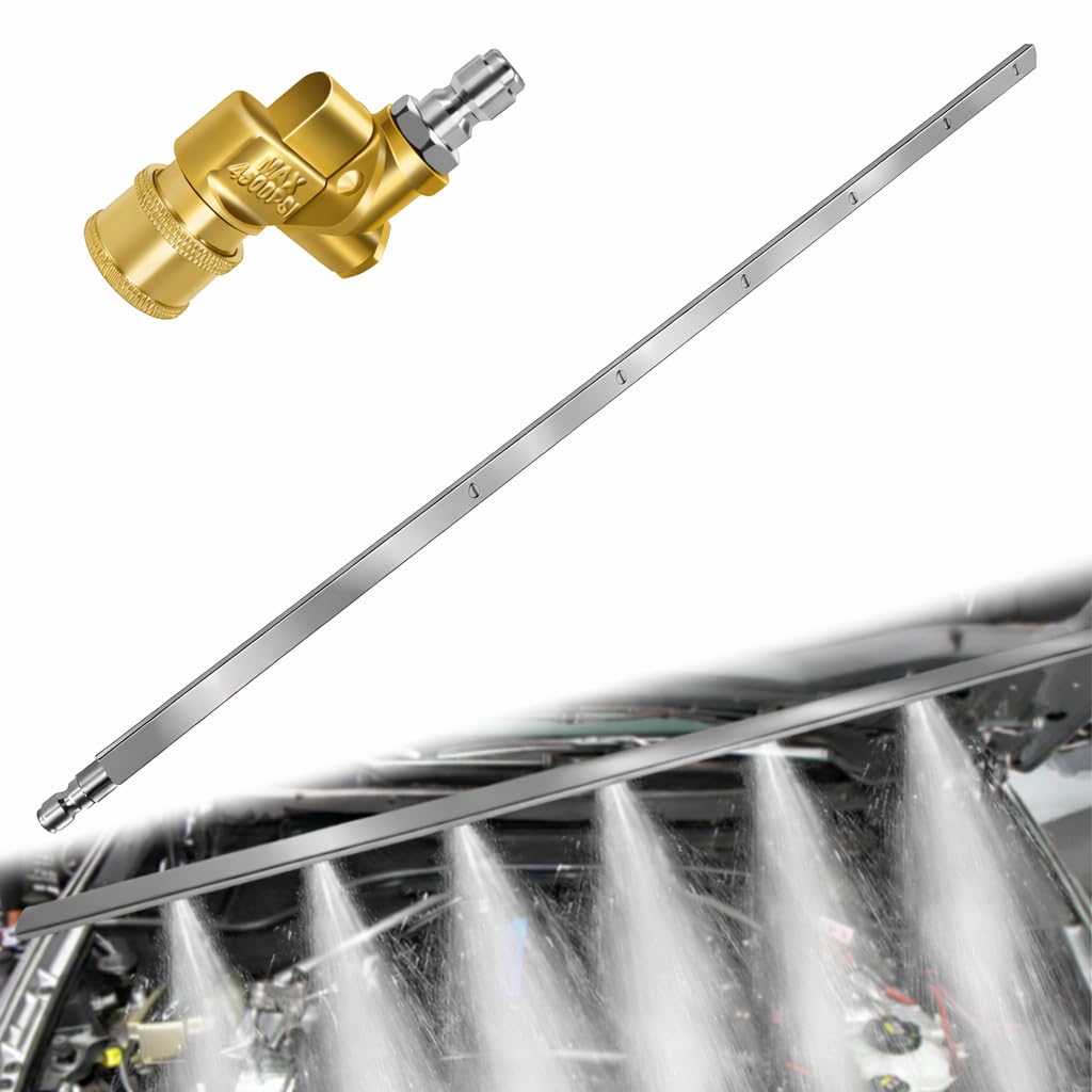 Amazon.com: Gekufa 39'' Car Radiator Cleaning Wand, 25° Fan Nozzle