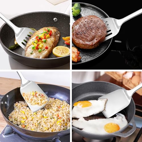 MUJINON Pfannenwender-Set, 36,3 cm, Edelstahl 18/0, 2 Stück – Ansicht 5