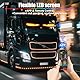 AMFUN Devil Eyes Light for Cars Led Augen für LKW, LED Augen für Auto, Anzeige Programmierbar LED mit APP-Steuerung und Fernbedienung, für Text, Auto,LKW, Graffiti, Smart App