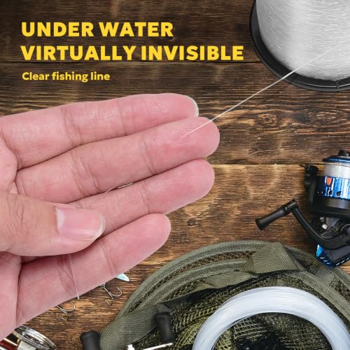 Image of SF Monofilament Fishing Line Premium Spool X-Strong Mono Nylon Material Leader Line for Saltwater Freshwater 8 /10 /12 /15 /20 /25 /30 /40 /50 /60 /80 /100LB