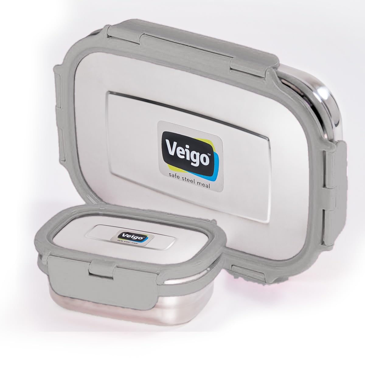 Veigo Steel Lunch Box - Office & Kids -18 Veigo Steel Lunch Box - Office & Kids -18