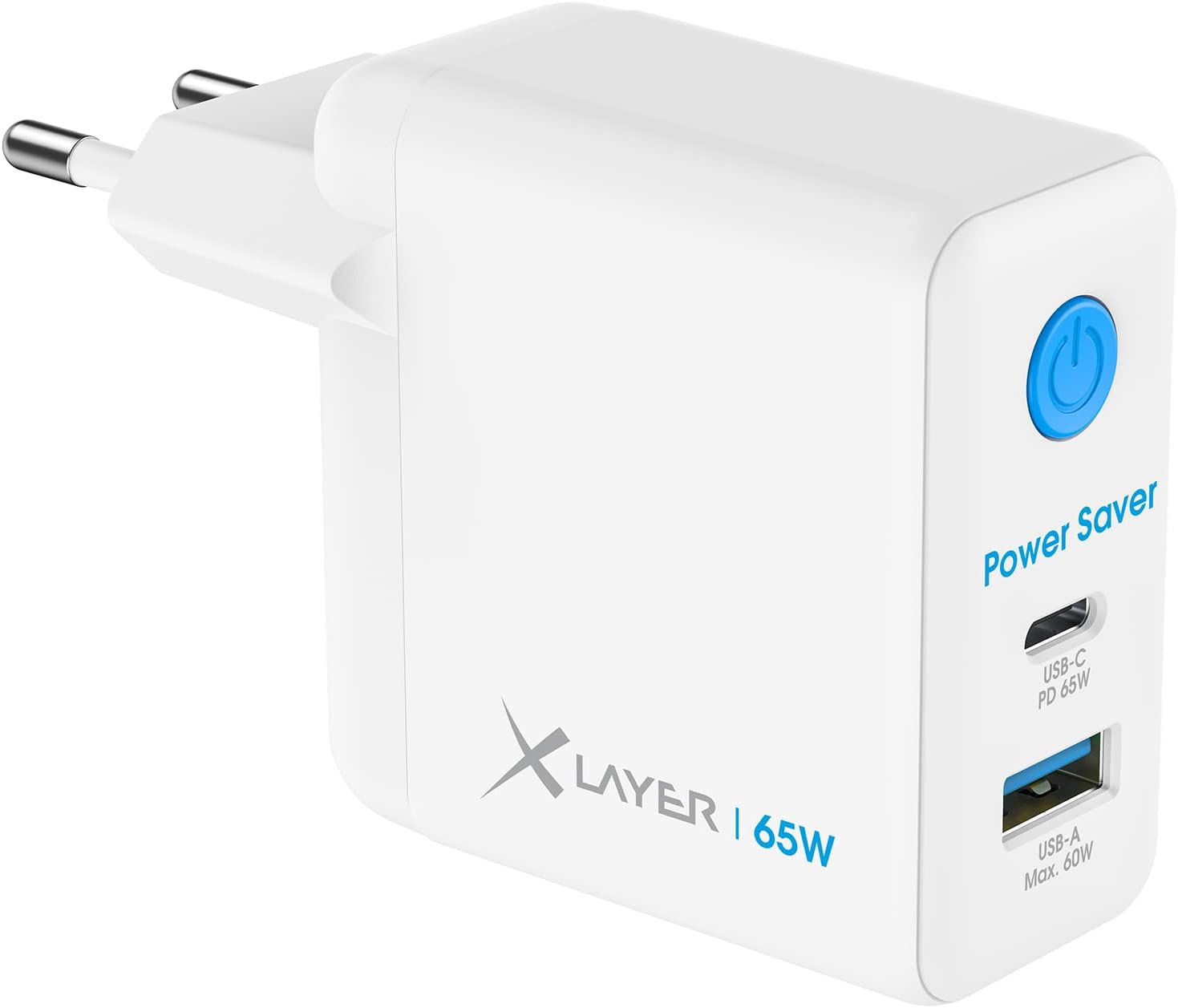 Xlayer 65W Power Saver USB Type C White