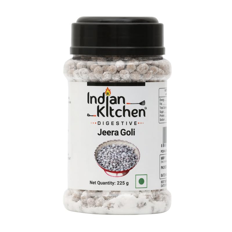 See full amazon price history chart for Indian Kitchen Jeera Goli 225g (Pack of 2) | Healthy Snack for Kids and Adults Indian Kitchen Jeera Goli 225g (Pack of 2) | Healthy Snack for Kids and Adults (B0CBXC4928) Amazon Price History, Amazon Price Tracker
