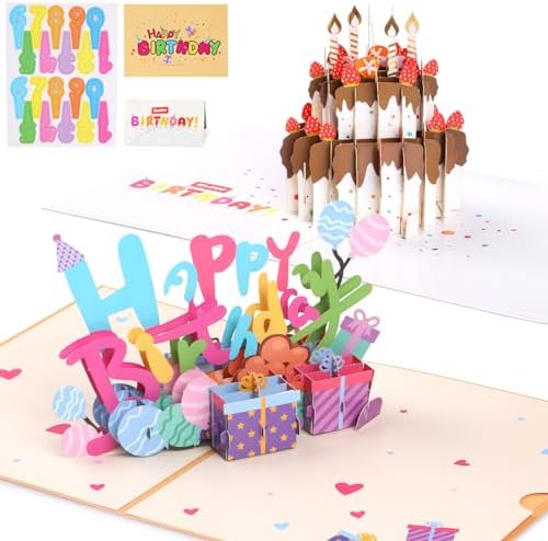 3D Tulpen Pop-Up Karte - Airpark Grußkarte Mit Blumenstrauß