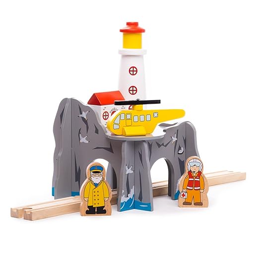 Bigjigs Rail 4-Way Wooden Train Tunnel