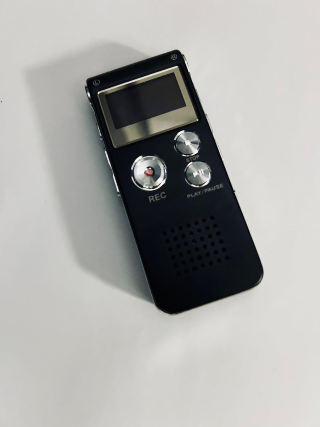 Enregistreur vocal numérique, mini enregistreur vocal audio portable lecteur mp3 réduction