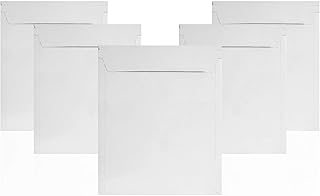 Amiff Rigid Mailers 12.75 x 15 Paperboard Mailers 12 3/4 x 15. Pack of 10 White Photo Mailers. Stay Flat Mailers. No bend,...