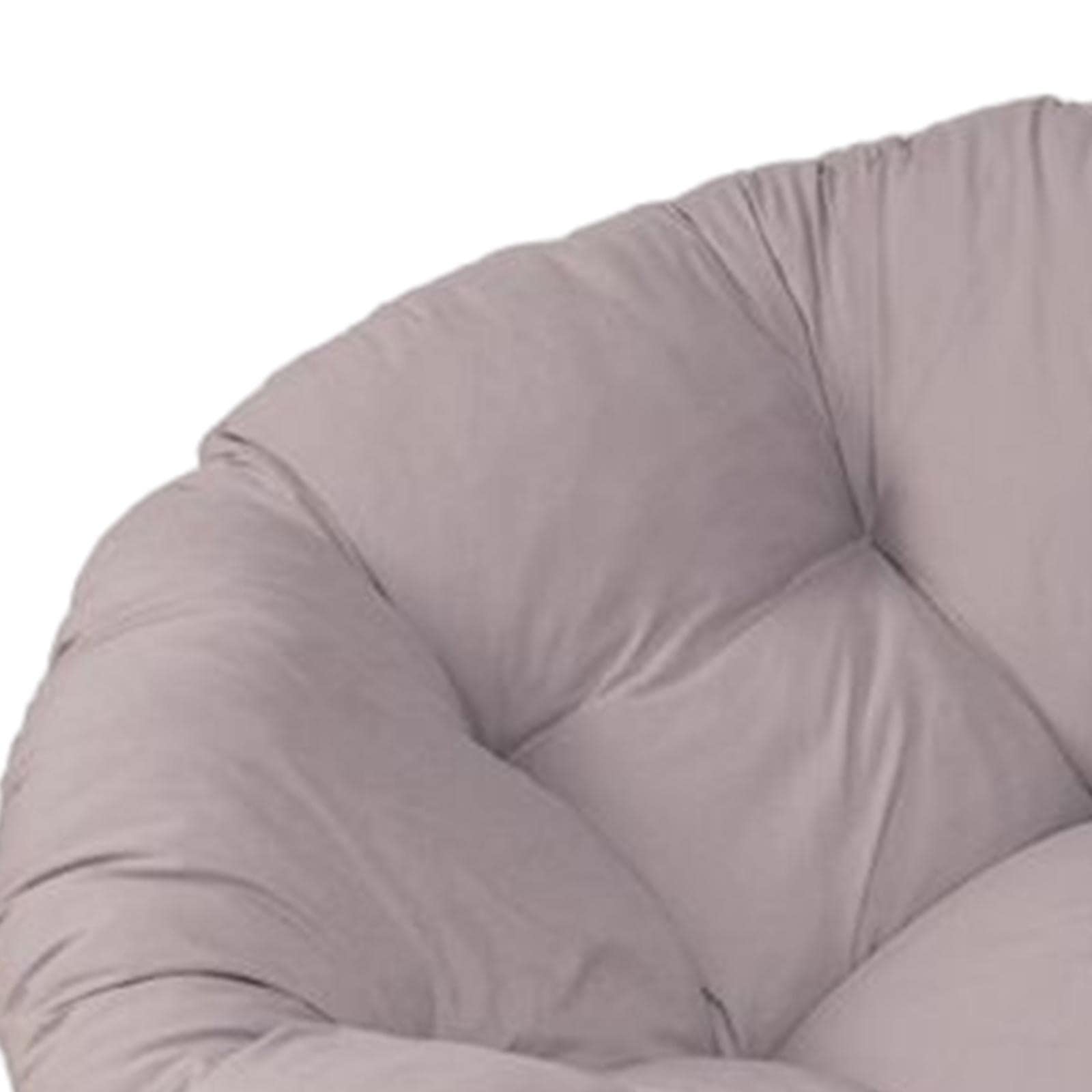 Baoblaze Coussin de chaise d'extérieur de 60 cm, pour chaise en rotin, fauteuil suspendu, gris