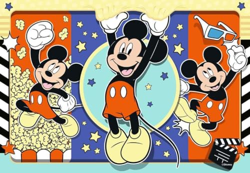Puzzles 2 x 24 pièces : Disney Mickey Mouse : Au cinéma Ravensburger France - vue 5