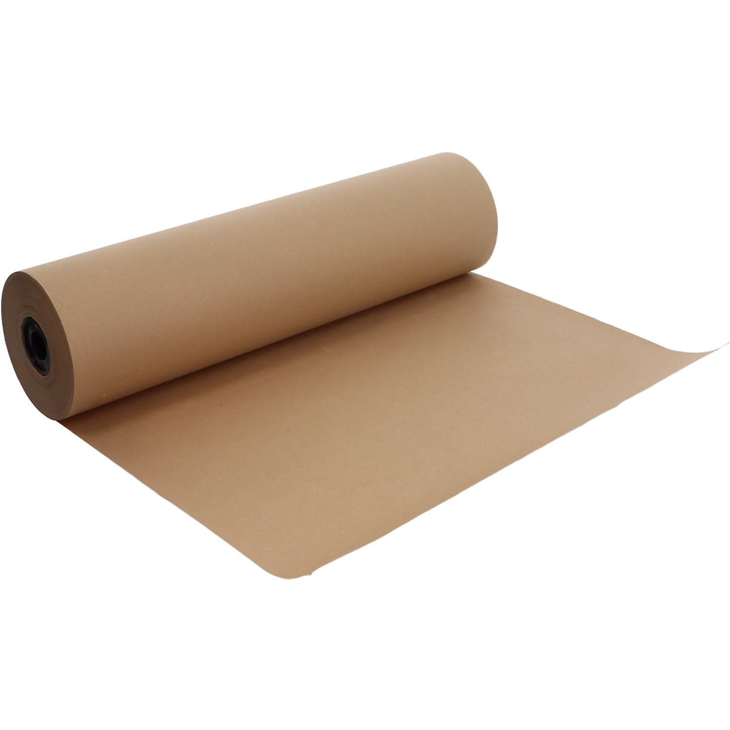 EUROKRAFT | Packpapier auf Rolle | Breite 1000 mm | braun | Länge 100 m | 80 g/m²