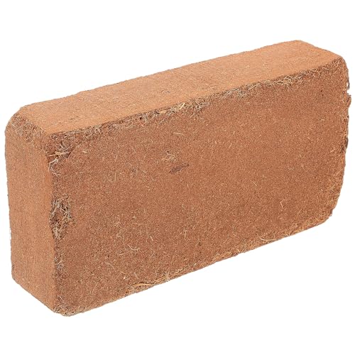 ROMISBABA Bloque de Suelo Nutritivo Orgánico de Fibra Natural para Plantas, Bolsa Compacta de Tierra para Suculentas, Mejora la Eficiencia en Siembra Interior y Exterior