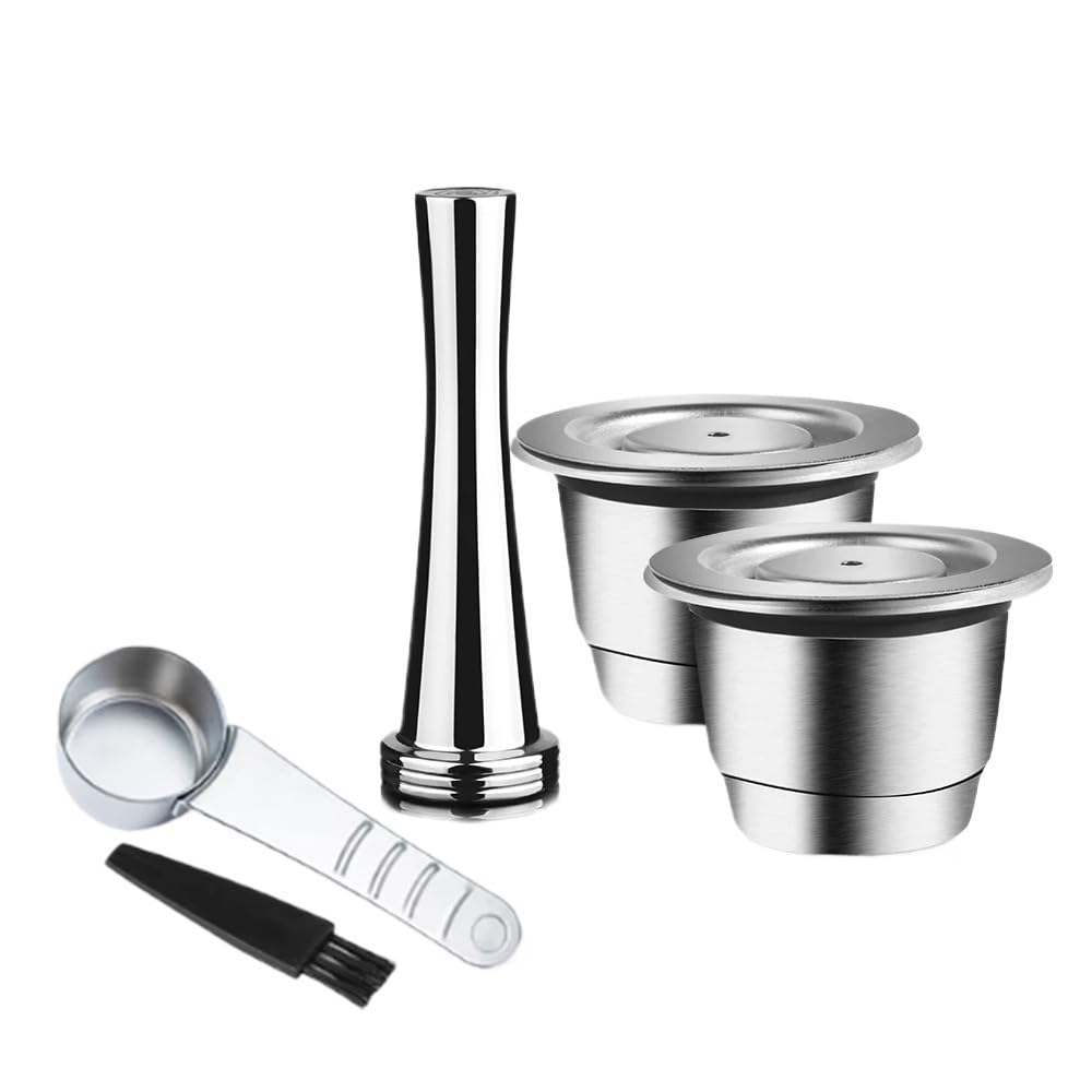 Cartouche Pour Nespresso Capsules Café Inox Réutilisables