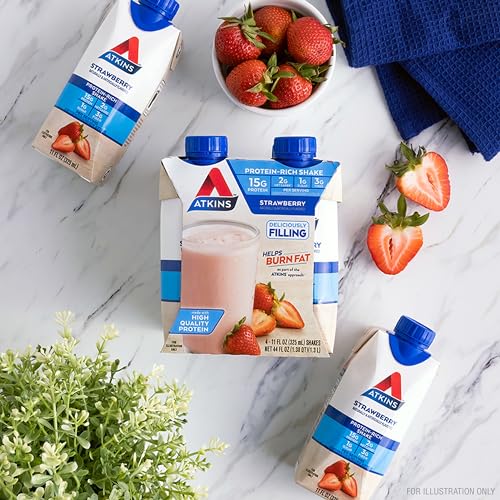 Atkins Strawberry Protein Shake thumb #4