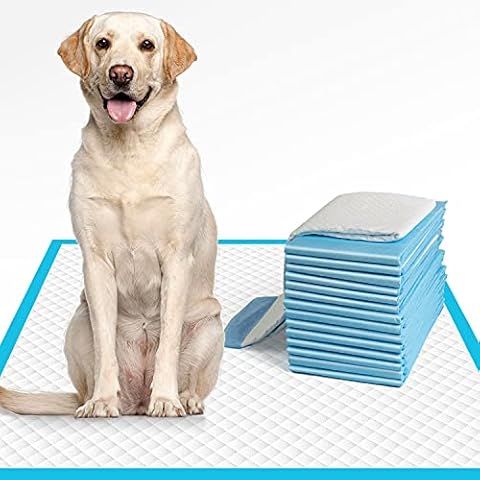 IMMCUTE Dog Pee Pads Extra Large 28"x34", X-Large Training Puppy Pee Pads Super Absorbent & Leak-Proof, XL Disposable Pet Piddle Pad and Potty Pads for Dogs, Puppies, Doggie (XLarge:28"*34"- 30 Ct) Cover