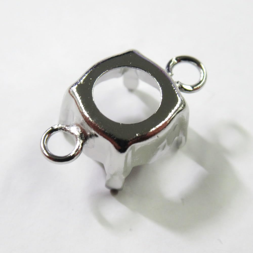 Amazon.co.jp: ストーン用石座（台座）爪留めタイプ ゴールド