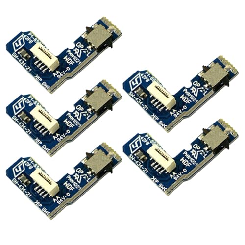 Glayent Interruptor de Reinicio de Encendido/Apagado de Gran Rendimiento para PS2 70000 Slim y Lite, 5 Piezas en 1 Juego (5 Unidades)