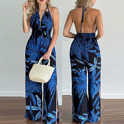Combinaison Femme Grande Taille Chic – Jumpsuit Sarouel Ample Taille Haute, Playsuit Longue Élégante Pour Soirée Ou Quotidien