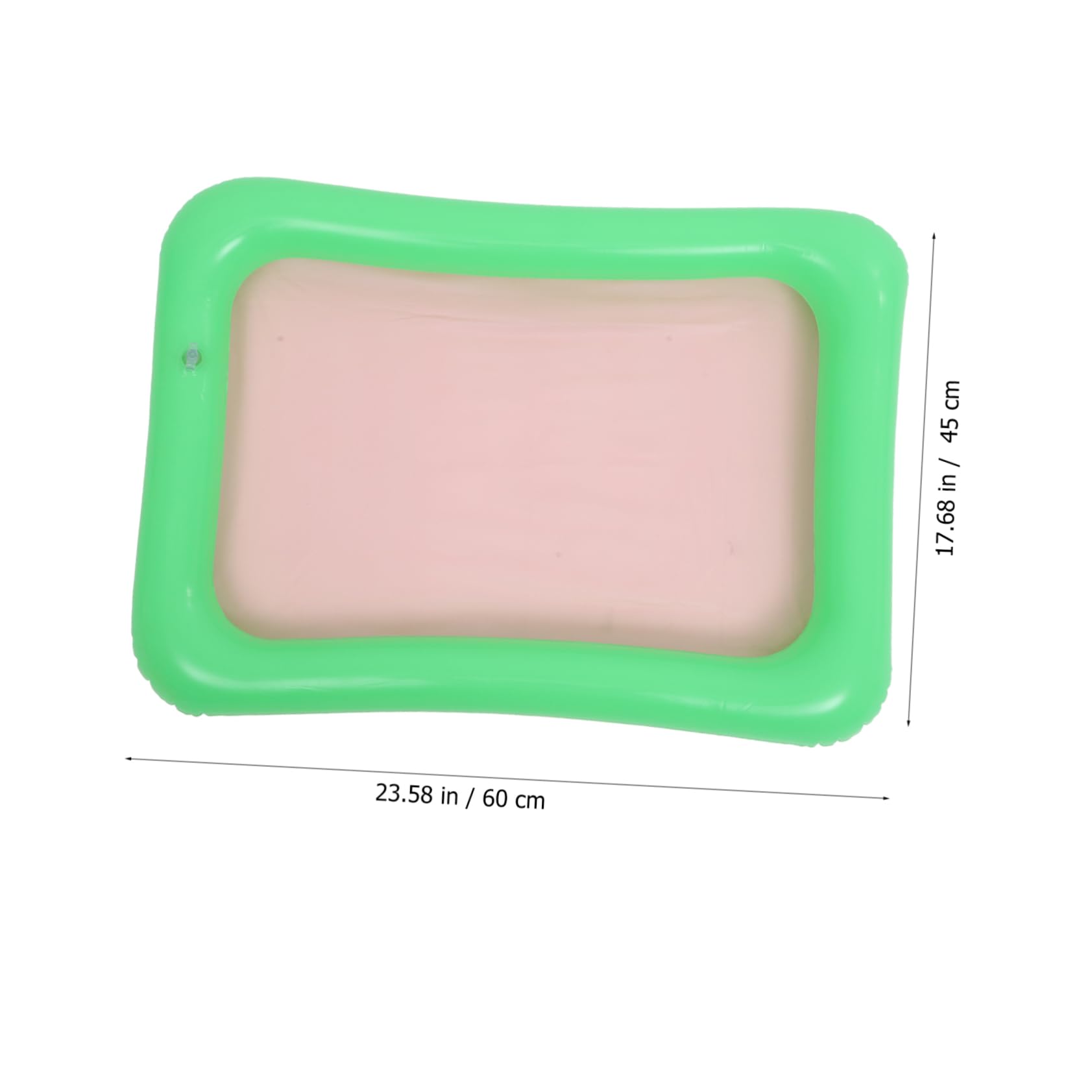 ifundom Nadmuchiwana Taca Do Piasku dla Chłopiec Dziewczynka Wielofunkcyjna Piaskownica Inflatable Mini Staw Łowienia Zabawek Przenośny Stół Piasku i Zabaw Idealna Lato