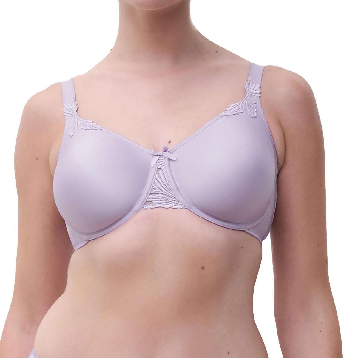 Chantelle Hedona | Bügel BH - Täglicher Komfort - Gemoldeter Bügel BH für optimalen Halt - Edle Stickereien für Feminine Eleganz - Verstellbare Träger, Leichter Minimizer-Effekt