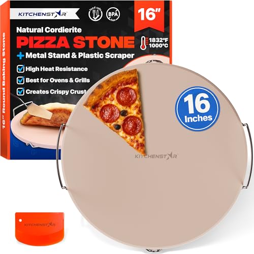 KitchenStar Round Stone with Rack