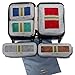 Compression Packing Cubes Travel 6 Set Luggage Organizers w/Wrinkle-Guard (Granite Gray)