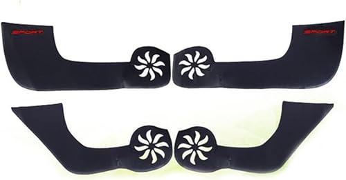 Lapetus Car Inner Door Anti-Kick Pad Protection Cover Side Film Stickers Compatible for Nissan X-Trail X Trail T32 Rogue 2014-2020