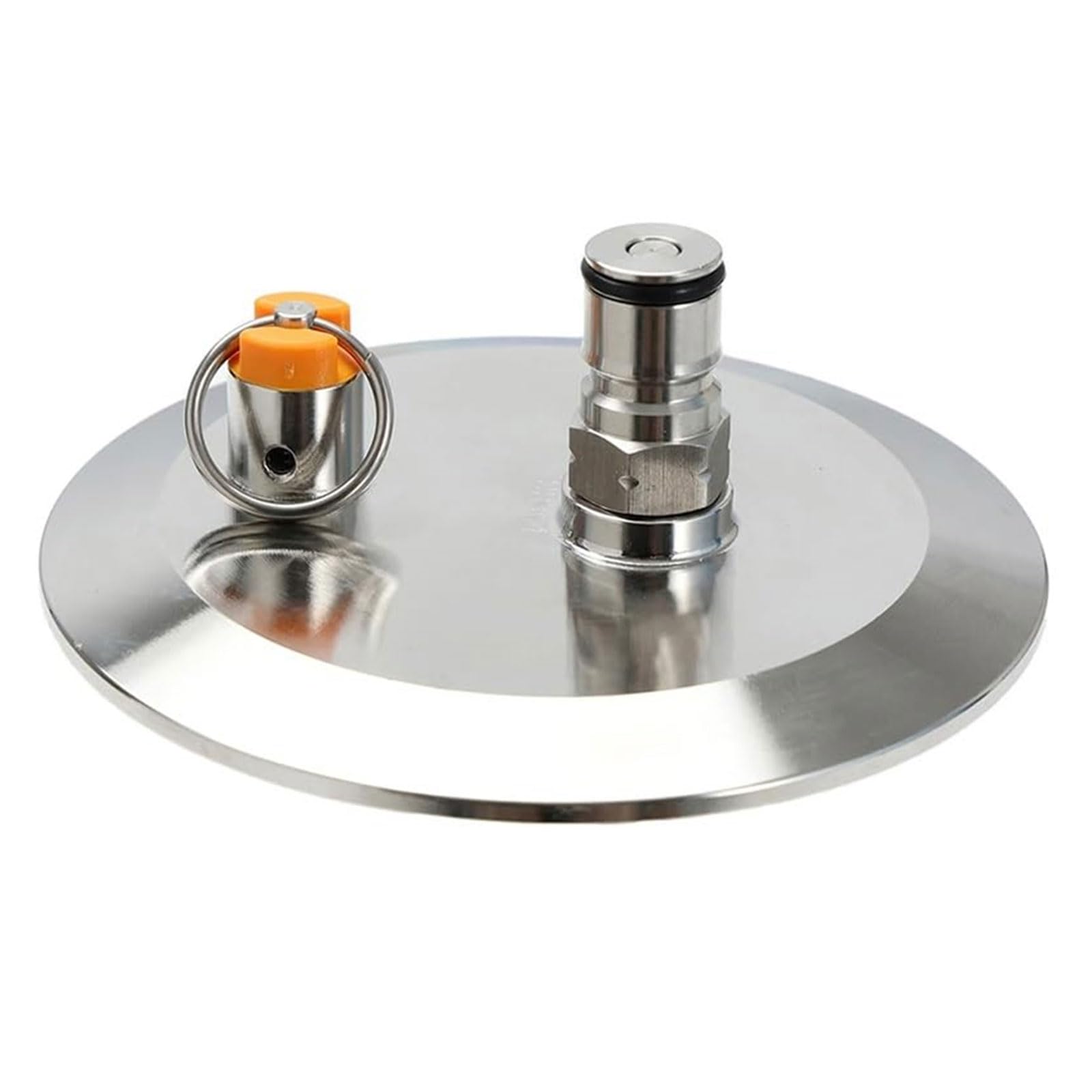 LIbgiubhy Triples Clamps End Cap with Ball Post Homebrewing Conical Fermenter Accessories Fermentation Accessory Beer Fermenter Accessory