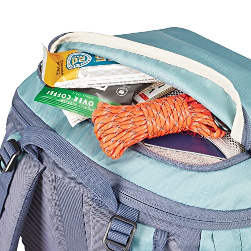 Image of High Sierra Pathway 2.0 Backpack with Hydration Storage Sleeve, for Hiking, Biking, Camping, Traveling, Arctic Blue, 45L