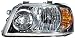 Depo 312-1175L-AF9 Headlight Assembly (TOYOTA HIGHLANDER 04-06 DRIVER SIDE NSF)