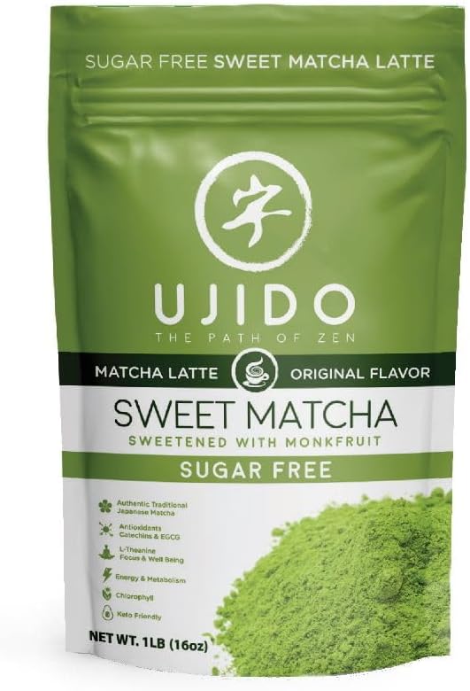 Ujido The Path of Zen Japanese Matcha Green Tea Powder