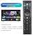 Universal Remote Control XRT140 Compatible for All VIZIO Smart TV D, M, P, V, E, OLED Series XRT136 XRT260 Remote Replacement