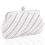 GEEIGNETE ANLÄSSE: Diese stilvolle Abendtasche geeignet für Mädchen und Damen zu allen Arten von glamourösen Abendkleidern, zu feierlichen Anlässen, wie Party, Hochzeit, Abschlussball etc. Ein Tolles Geschenk für frauen.