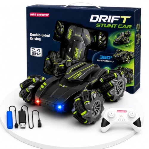 Image of MiniExplorer RC Car 4x4 Drifting Car for Kids & Adult | Remote Control Car Toy, High Speed Racing, For Boys 7-14 Years, Double Sided Driving, 360 Rotation