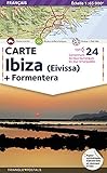 mapa ibiza playas  Mapa Ibiza + Formentera: Carte