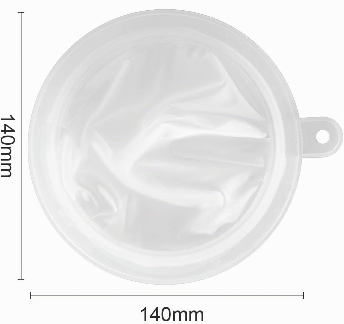 HAUSPROFI Embudo de Acero Inoxidable de 5 Pulgadas y Filtros de 200 Malla Jam para la Transferencia de Ingredientes líquidos