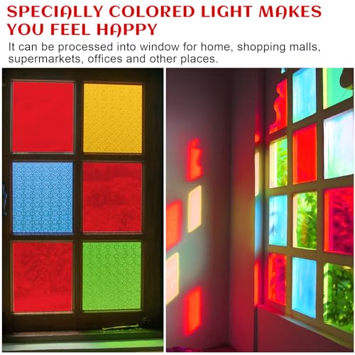 Image of Roowest 2 Pcs 18 x 24 Inch Acrylic Sheet 3 /16 inch Thick Acrylic Board Panel for Crafts Art Display Painting Shelf DIY Wedding Signs Cut to Size(Red)
