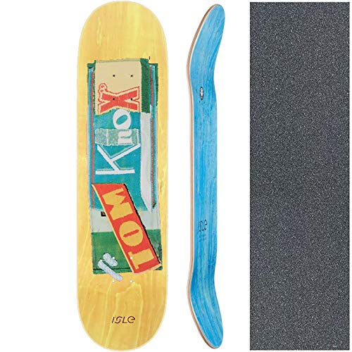 ISLE アイル スケボー デッキ KNOX PUB SERIES DECK 8.375インチ イエロー NO25 Amazon | ISLE アイル スケボー デッキ KNOX PUB SERIES DECK イエロー
