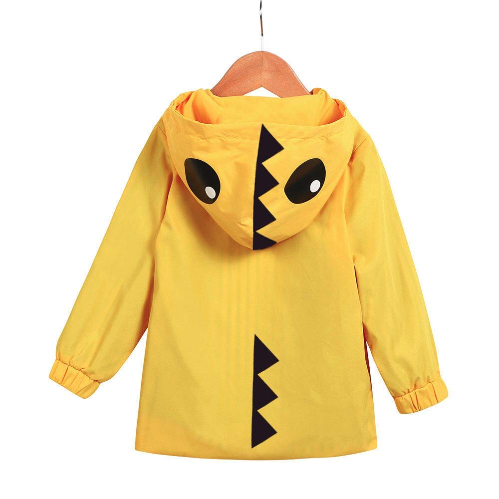 Chubasquero con capucha para niños y niñas - - 120 cm (5 años)