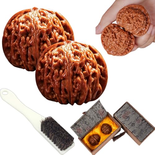 Natural Chinese Wenwan Walnuts (#A pre-patinated Walnut)