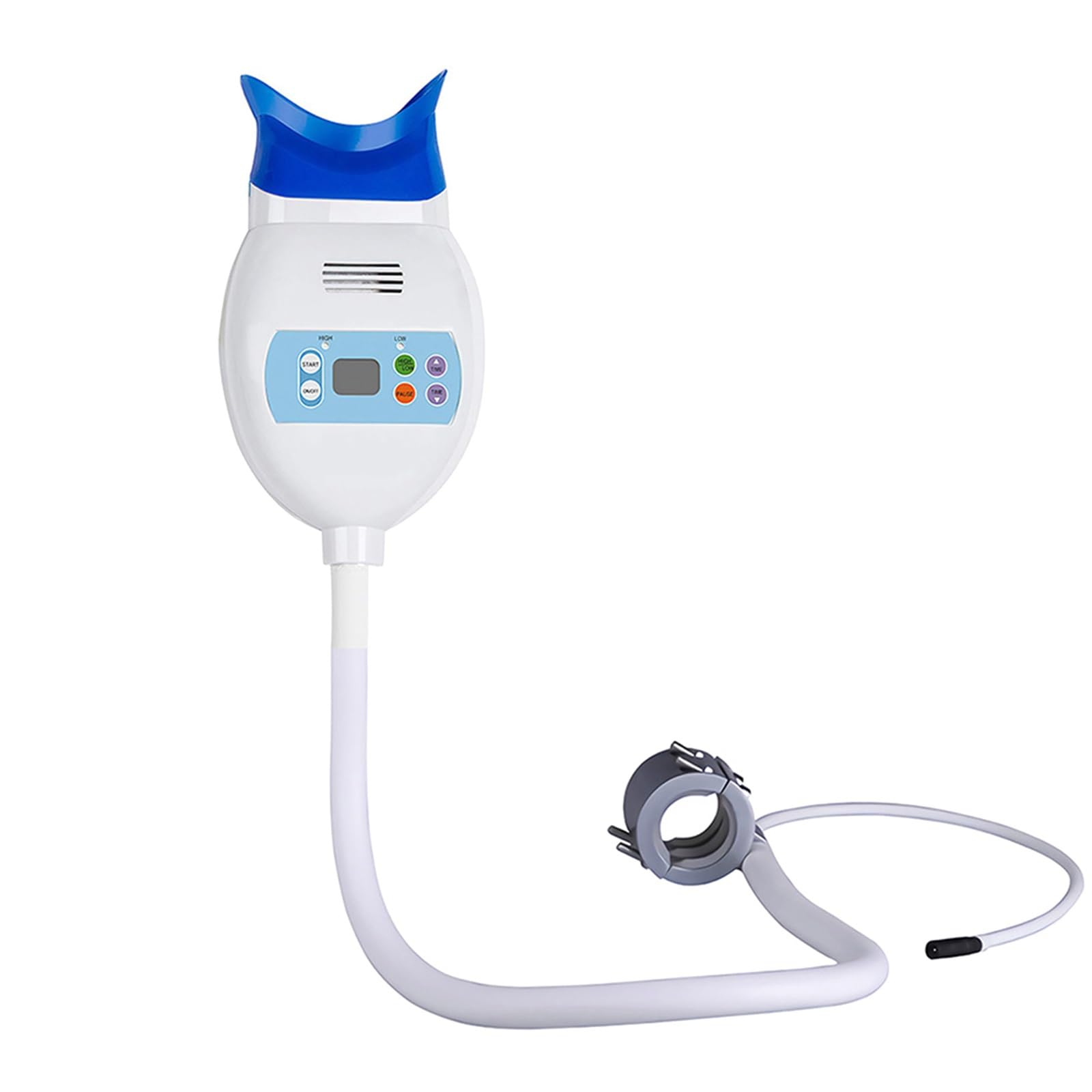 Jcgly Acceleratore di Sbiancamento Dentale a LED, Dispositivo Professionale per Lo Sbiancamento Dentale, da Fissare alla Poltrona Odontoiatrica(Blue)