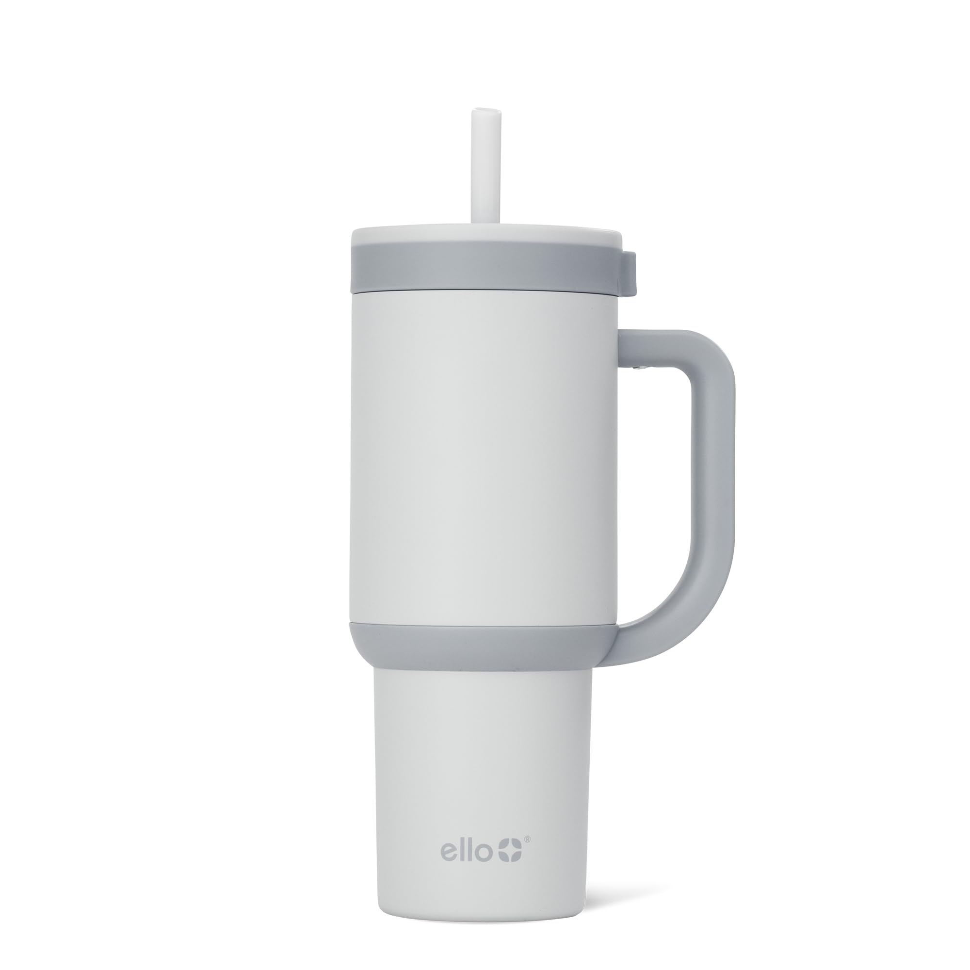 Ello Oasis 24 oz Tumbler with Handle & Retracting Straw | Reusable Insulated Stainless Steel Cup 100% Leakproof, Gifts for Teens Women Men | Keeps