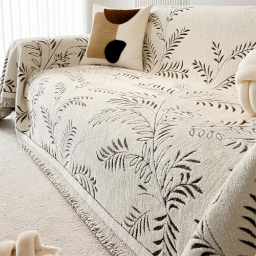 Plaid en peluche doux pour vos soirées cocooning sur canapé 4 places