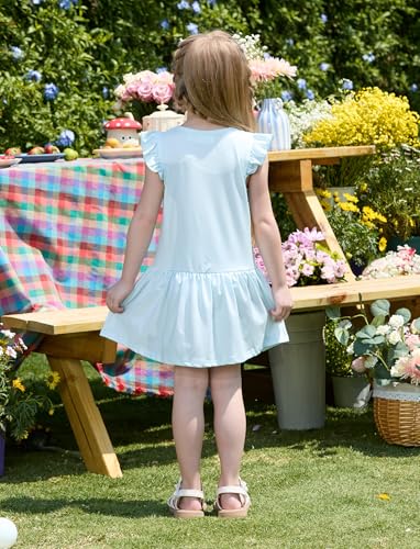 Image of Disney Frozen Elsa Princess Minnie Mouse Stitch Toddler Girl Dresses 2 Pack Short Ruffle Sleeve Costume Set Outfit 2-13 Years