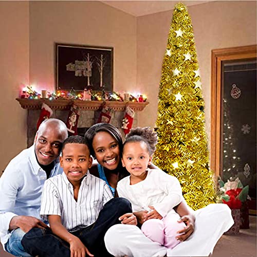 Kunstkerstbomen, kerstboom, kunstkerstdecoratie, boom, decoratieve boom, kunstboom met standaard, 150 cm, pvc, kerstboom, dennenboom, kerstboom (kunstkerstbomen, 150 cm) - Image 5