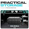 FORTEM Trunk Organizer For SUV Car Trunk Organizer, Foldable Storage, Car Accessories for Women Men, Collapsible Bag, Perfect Christmas Gifts, 600D Oxford, Non Slip Bottom, Straps, Soft Cover (50L) #1