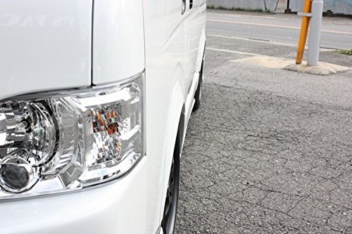 Amazon | 200系ハイエース オーバーフェンダートリム 未塗装 【25mm