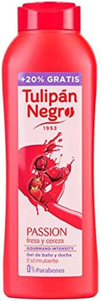 T 600 + 120ML BLACK GEL STRAWBERRY/CHERRY