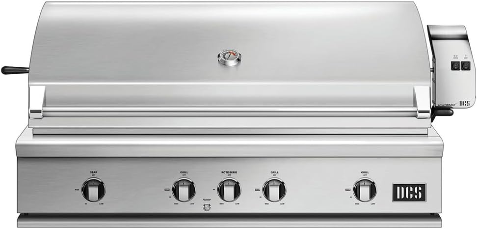 Dcs 48-inch Built-in Natural Gas Grill With Rotisserie - Bh1-48r-n